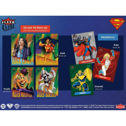 2025 Upper Deck Fleer Ultra Superman Hobby Box *Contact Us To Order*