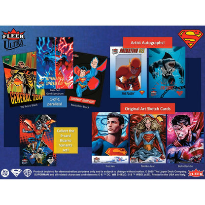 2025 Upper Deck Fleer Ultra Superman Hobby Box *Contact Us To Order*