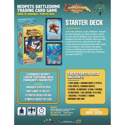 Neopets Battledome TCG: The Curse of Maraqua Starter Deck