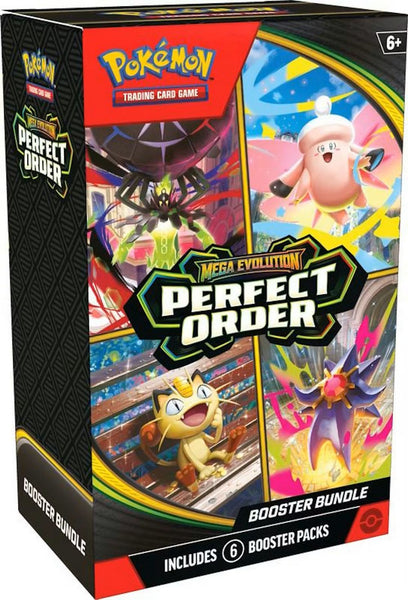 walmart mega evolution booster box Pokemon Evolutions Perfect Order Bundle Mega Evolution—Chaos Rising I want to Nyan Number of packs:1 SINGLE SLEEVE MZTM