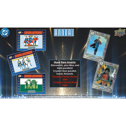 2024-25 Upper Deck DC Annual Hobby Box *Contact Us To Order*