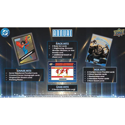 2024-25 Upper Deck DC Annual Hobby Box *Contact Us To Order*
