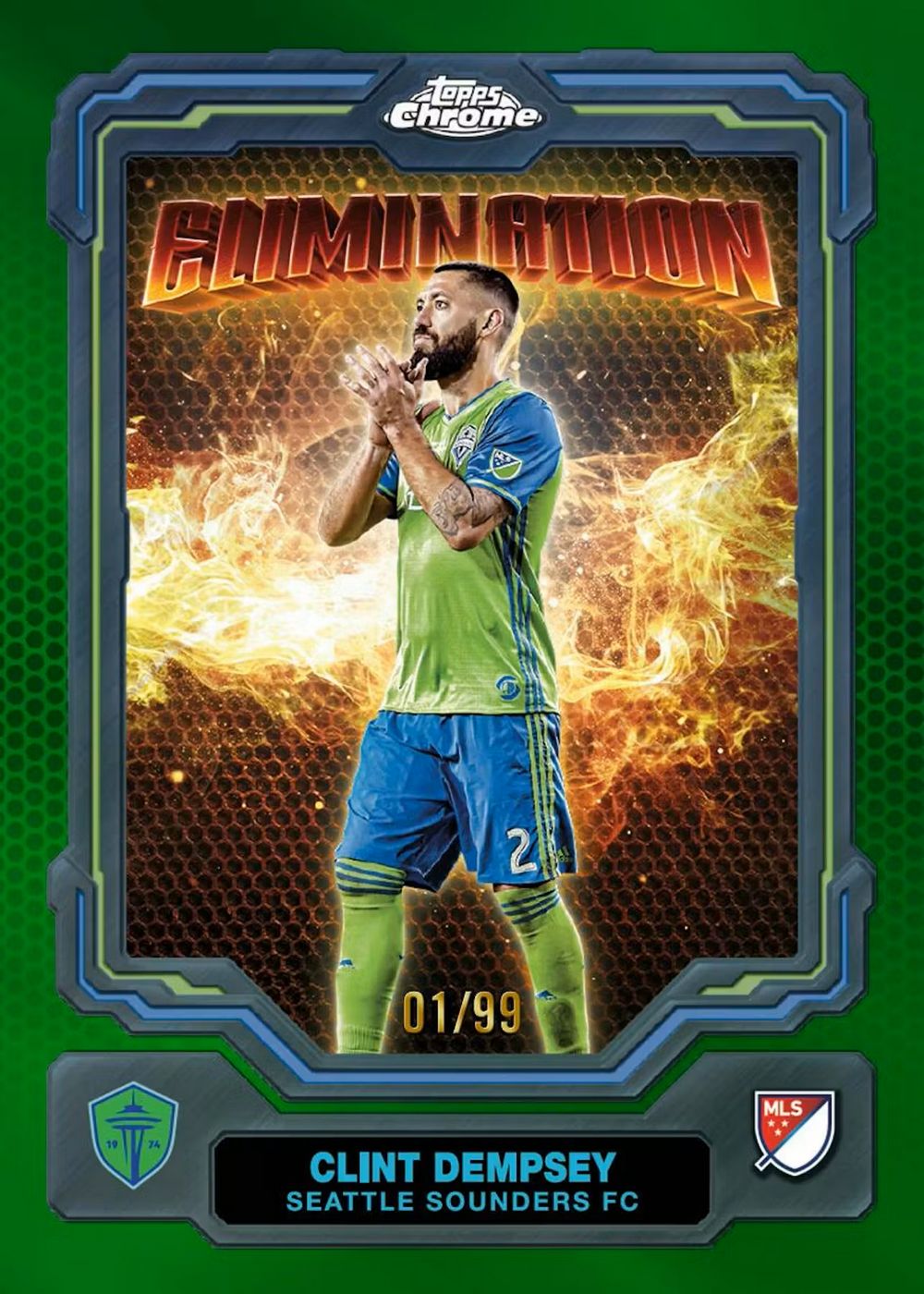 2025 Topps Chrome MLS Soccer Blaster Box