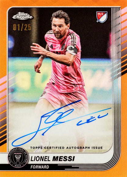 2025 Topps Chrome MLS Soccer Blaster Box