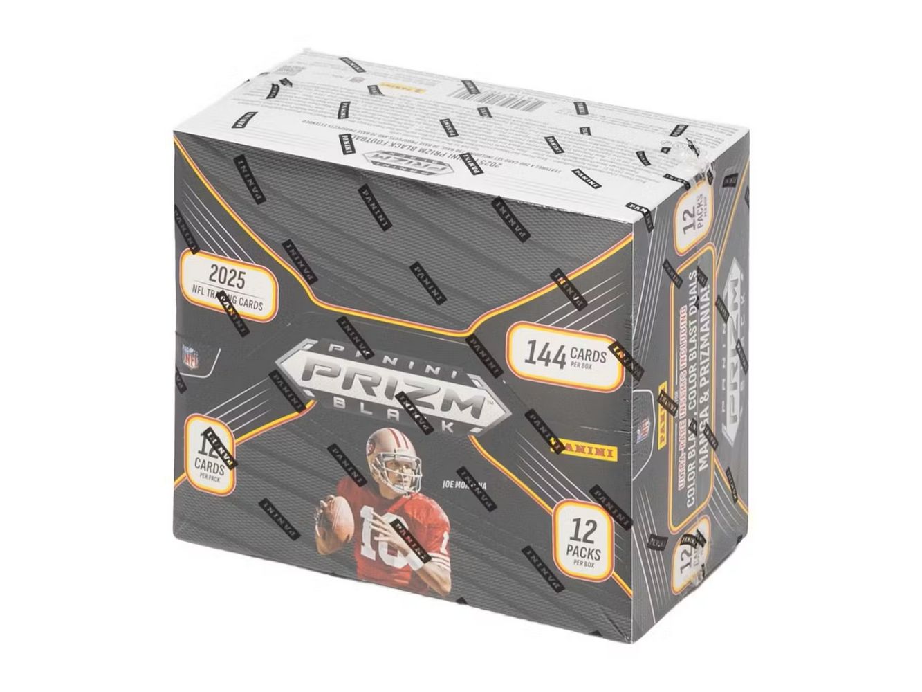 2025 Panini Prizm Black Football Hobby Box