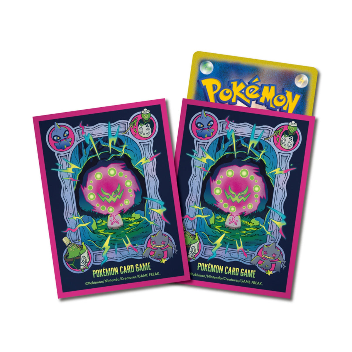 Pokemon: Spiritomb Hide & Sneek Sleeves  (Japanese Pokemon Center Sleeves)
