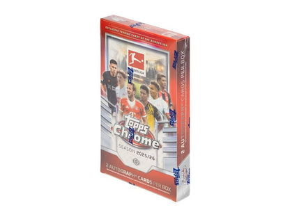 2025-26 Topps Chrome Bundesliga Soccer Hobby Box