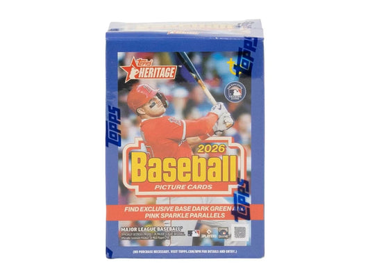 2026 Topps Heritage Baseball Blaster Box