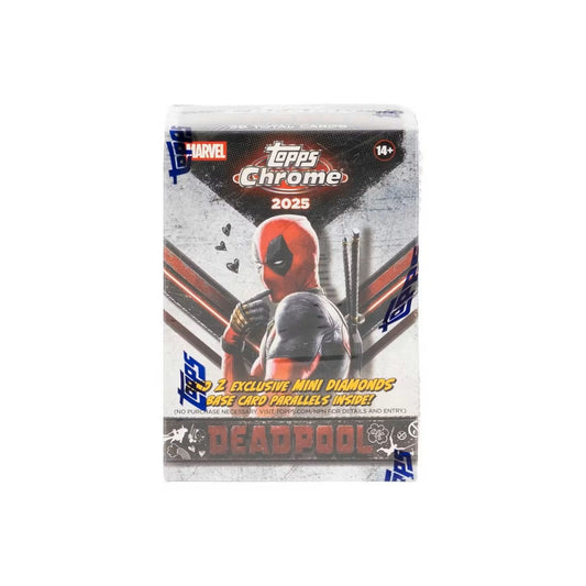 2025 Topps Marvel Chrome Deadpool Blaster Box