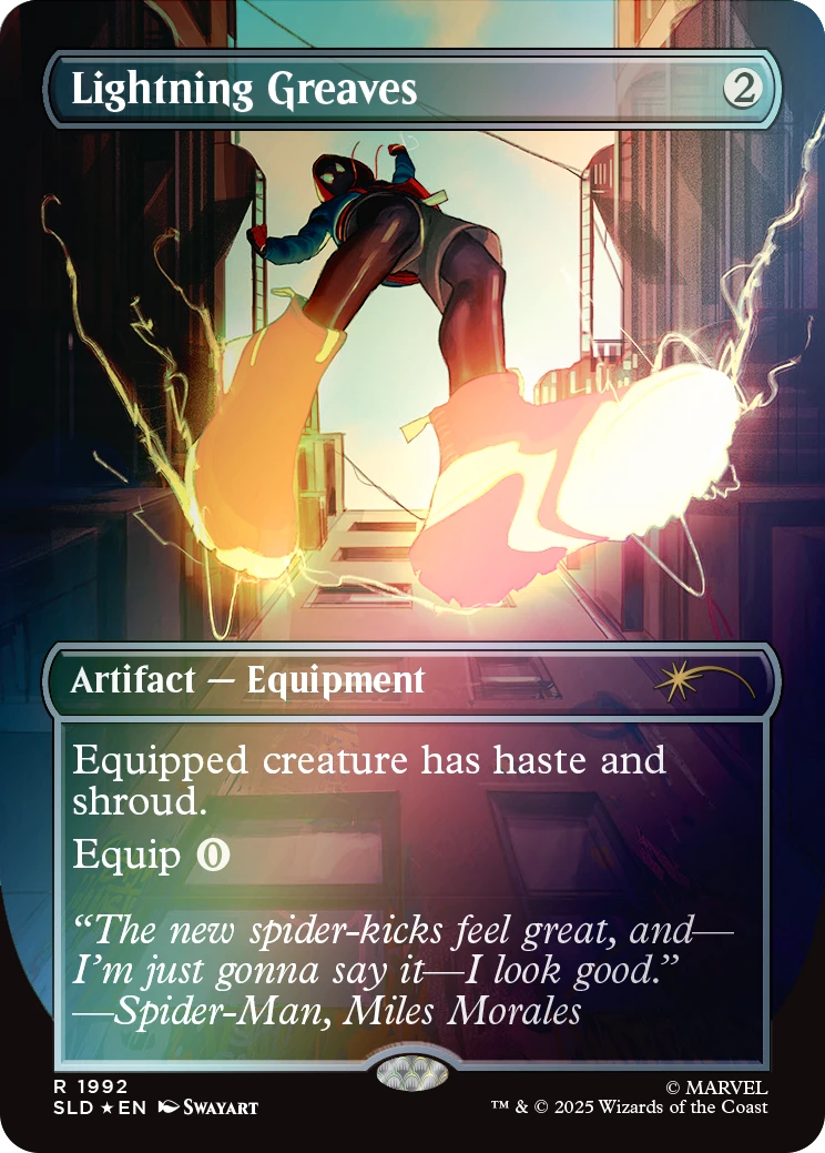 Magic the Gathering: Secret Lair x Marvel - Spider-Man: Heroic Deeds [Rainbow Foil]
