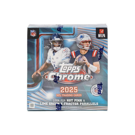 2025 Topps Chrome Football Mega Box