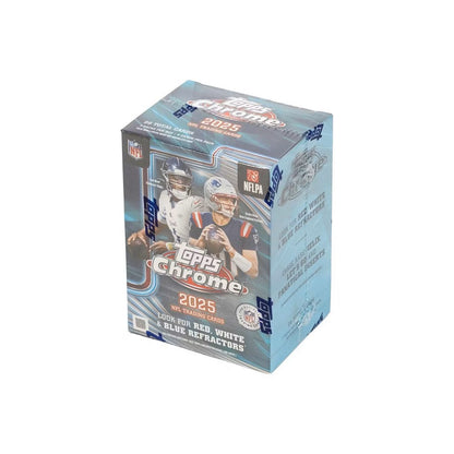 2025 Topps Chrome Football Blaster Box