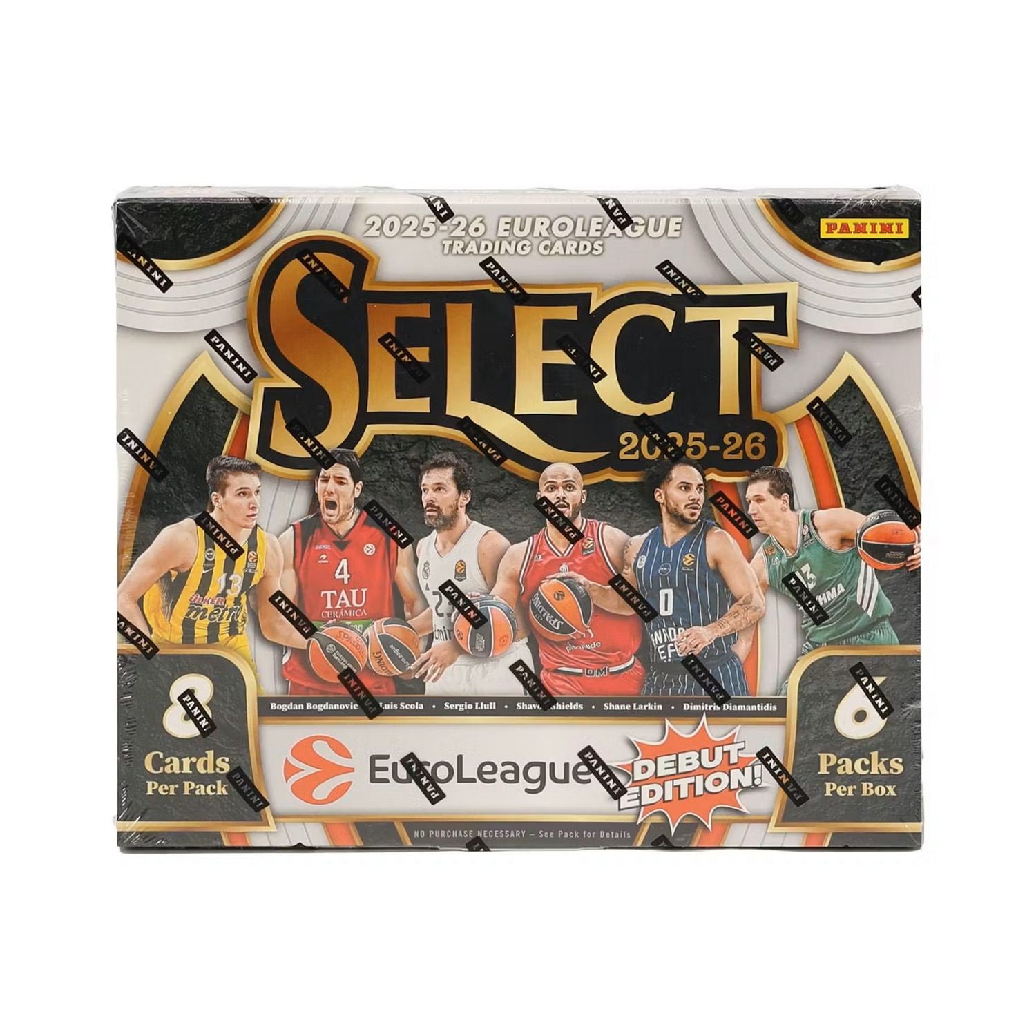 2025-26 Panini Select Euroleague Basketball Hobby Box、Panini、kayou