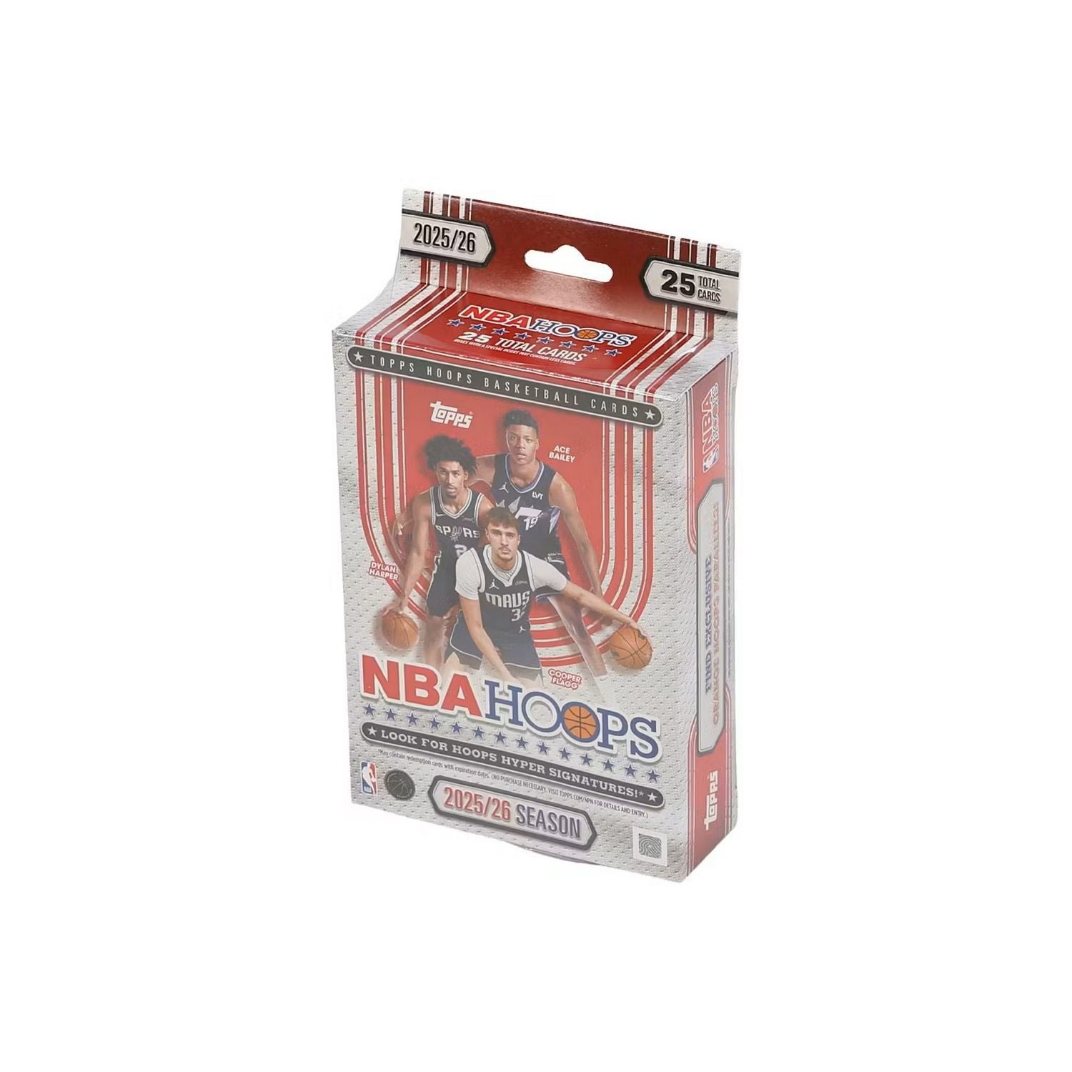 2025-26 Topps NBA Hoops Basketball Hanger Box、Topps、kayou
