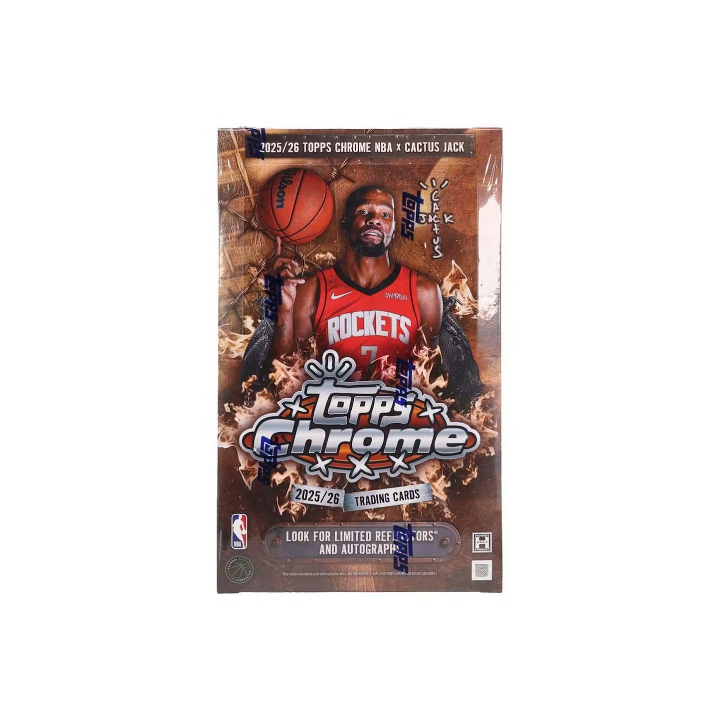 2025-26 Topps Chrome Cactus Jack Basketball Hobby Box