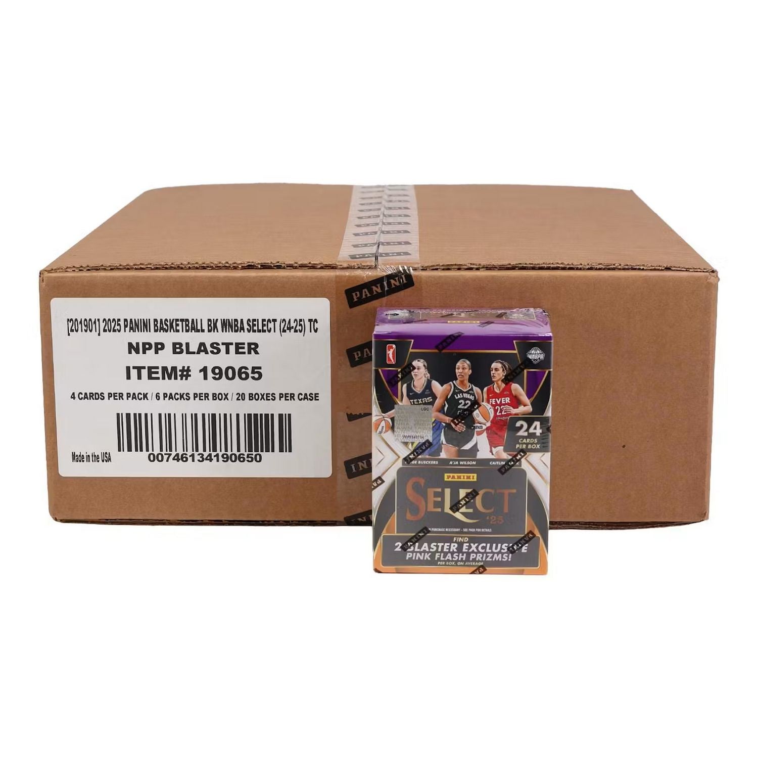 2025 Panini Select WNBA Basketball Blaster 20-Box Case、Panini、kayou