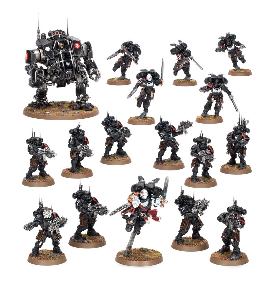 Warhammer 40KP: Combat Patrol - Raven Guard