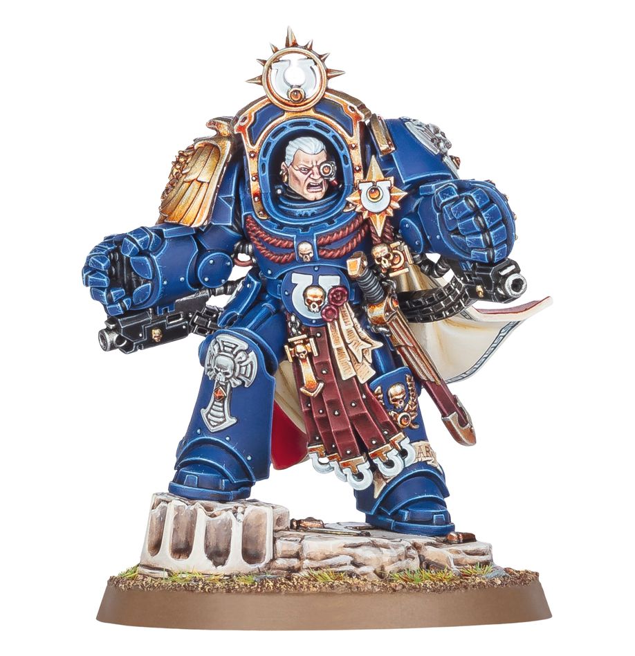 Warhammer 40K: Ultramarines - Marneus Calgar in Armour of Antilochus*Expected Release Date 11-8-2025*