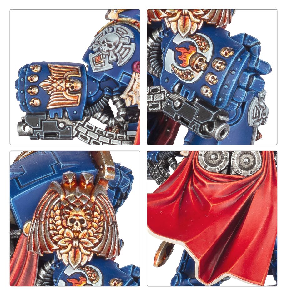 Warhammer 40K: Ultramarines - Marneus Calgar in Armour of Antilochus*Expected Release Date 11-8-2025*