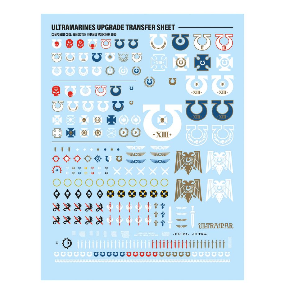 Warhammer 40K: Ultramarines - Upgrades & Transfers*Expected Release Date 11-8-2025*