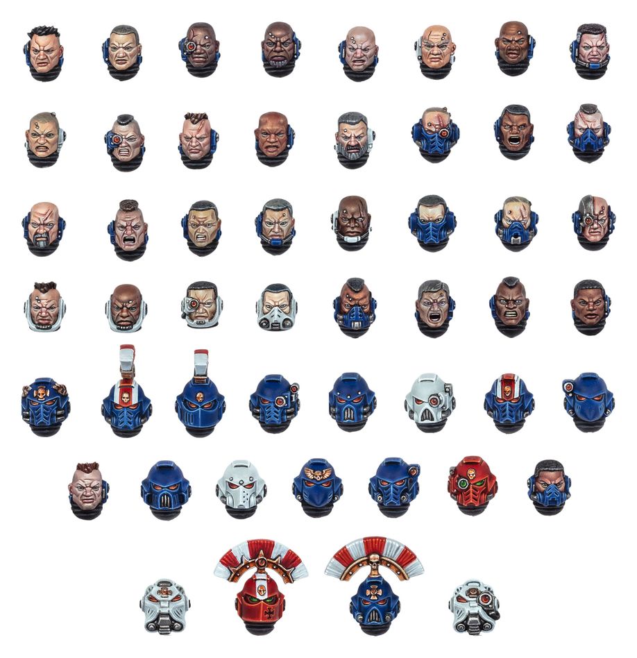 Warhammer 40K: Space Marines Battleforce - Iron Halo Strike Force