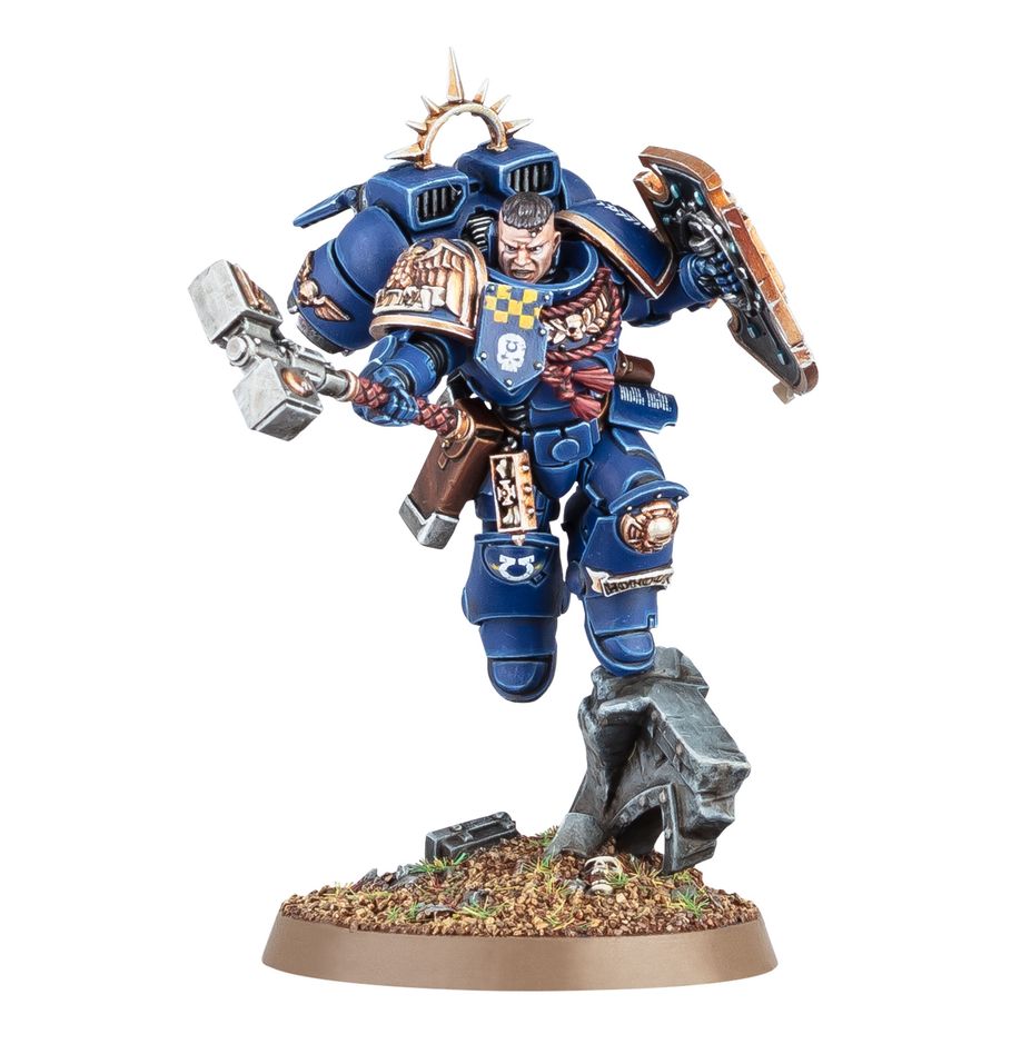 Warhammer 40K: Space Marines - Captain with Jump Pack and Relic Shield
