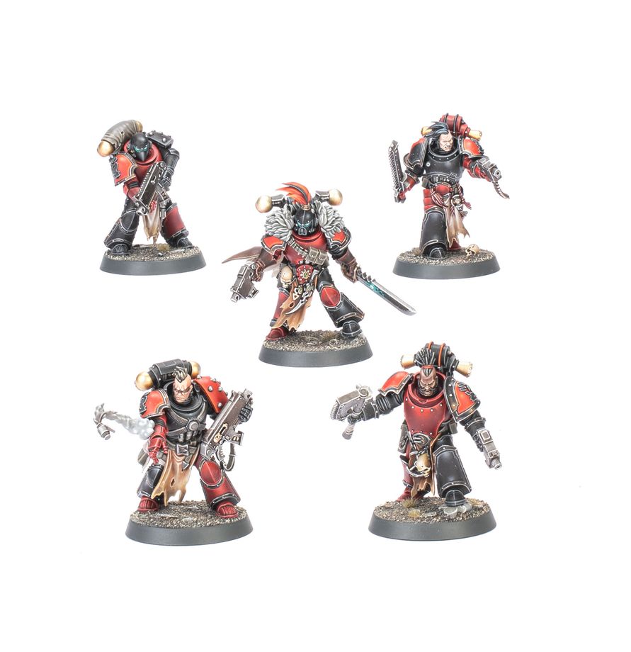 Warhammer 40K: Chaos Space Marines - Red Corsairs Raiders
