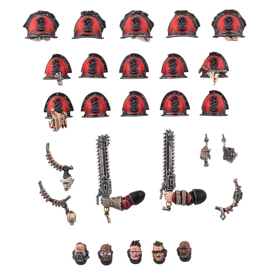 Warhammer 40K: Red Corsairs - Upgrades & Transfers