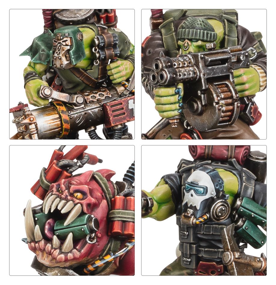 Warhammer 40K: Orks - Kommandos(Releases 9-13-2025)
