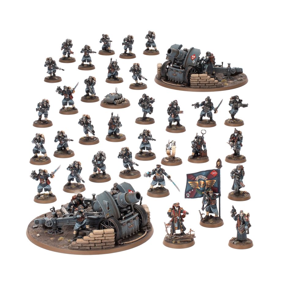 Warhammer 40K: Astra Militarum Battleforce - Krieg Siege Platoon
