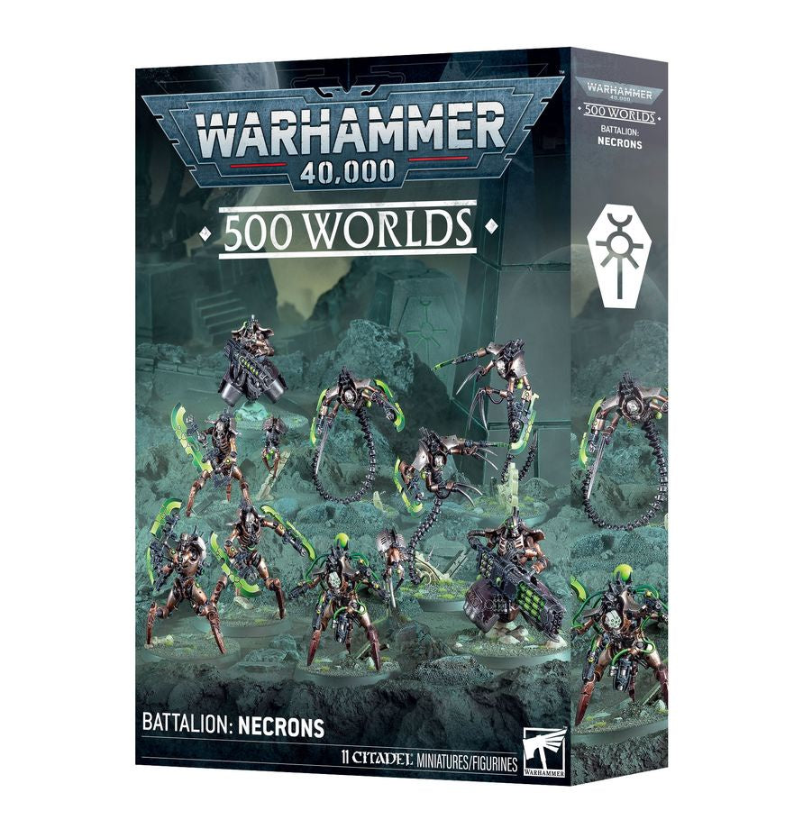Warhammer 40K: Necrons - 500 Worlds Battalion