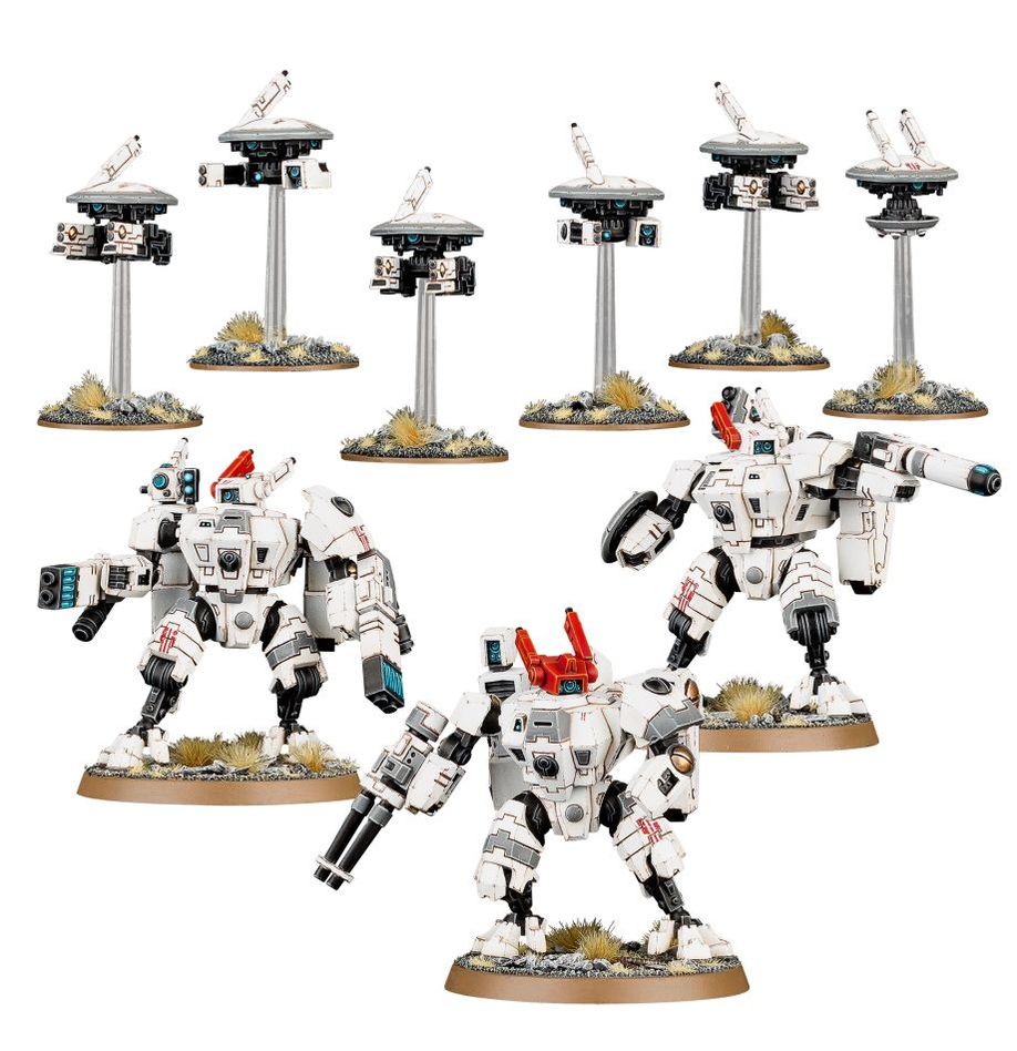 Warhammer 40K: T’au Empire Battleforce - Farsight Cadre