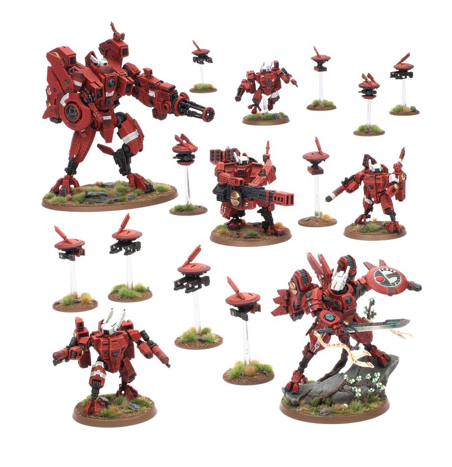 Warhammer 40K: T’au Empire Battleforce - Farsight Cadre