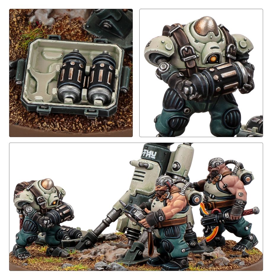 Warhammer 40K: Leagues of Votann - Cthonian Earthshakers