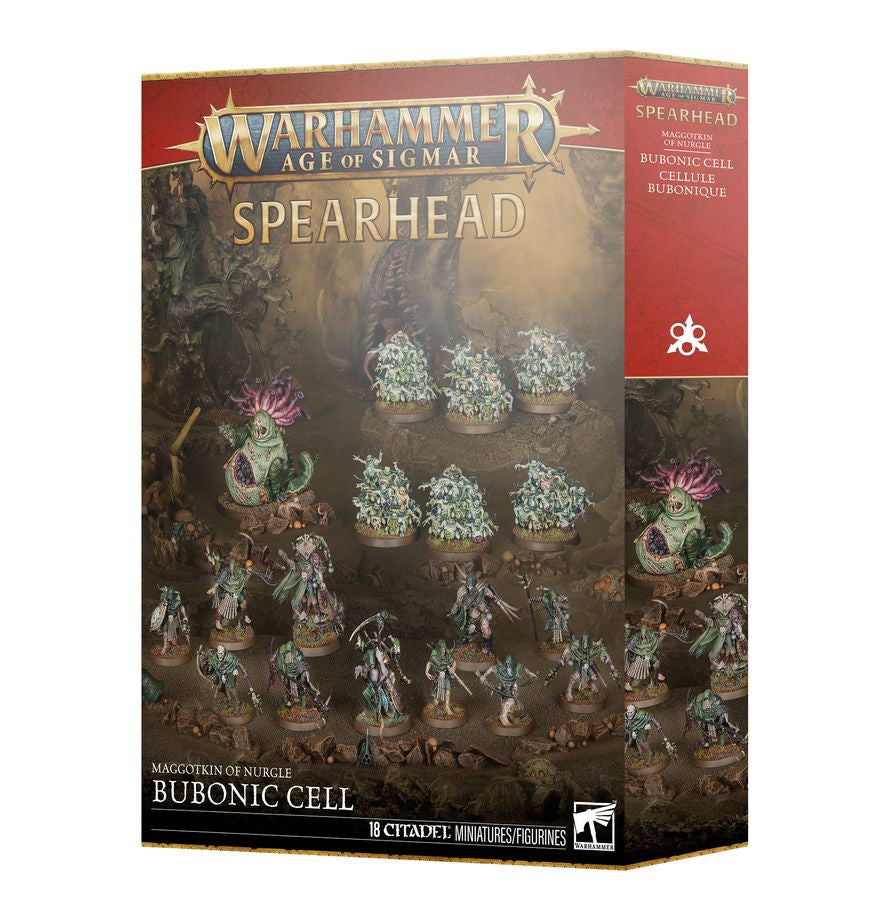 Warhammer Age of Sigmar: Spearhead - Maggotkin of Nurgle – Bubonic Cell