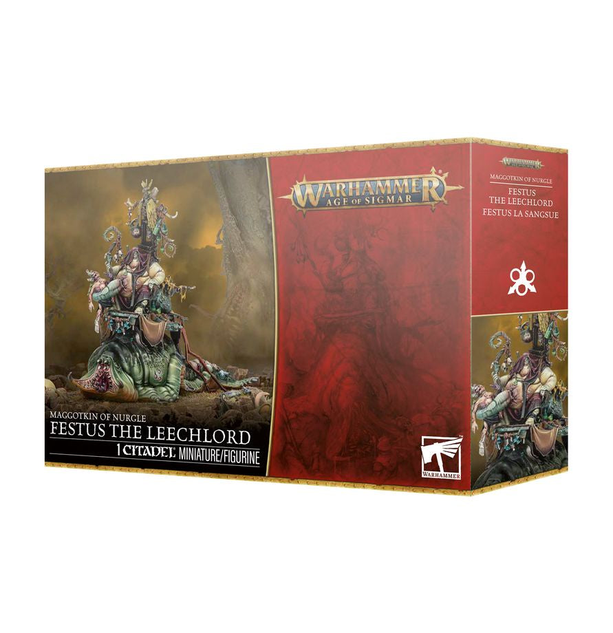 Warhammer Age of Sigmar: Maggotkin of Nurgle - Festus the Leachlord