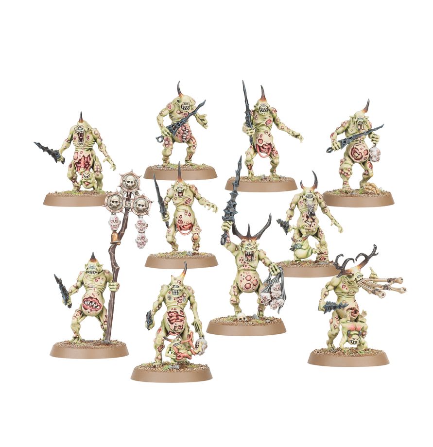 Warhammer Age of Sigmar: Regiments of Renown - Moggotkin of Nurgle - The Pustules
