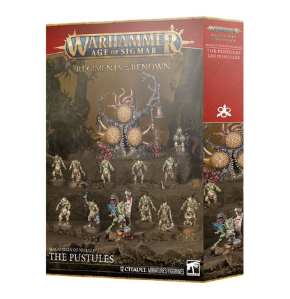 Warhammer Age of Sigmar: Regiments of Renown - Moggotkin of Nurgle - The Pustules