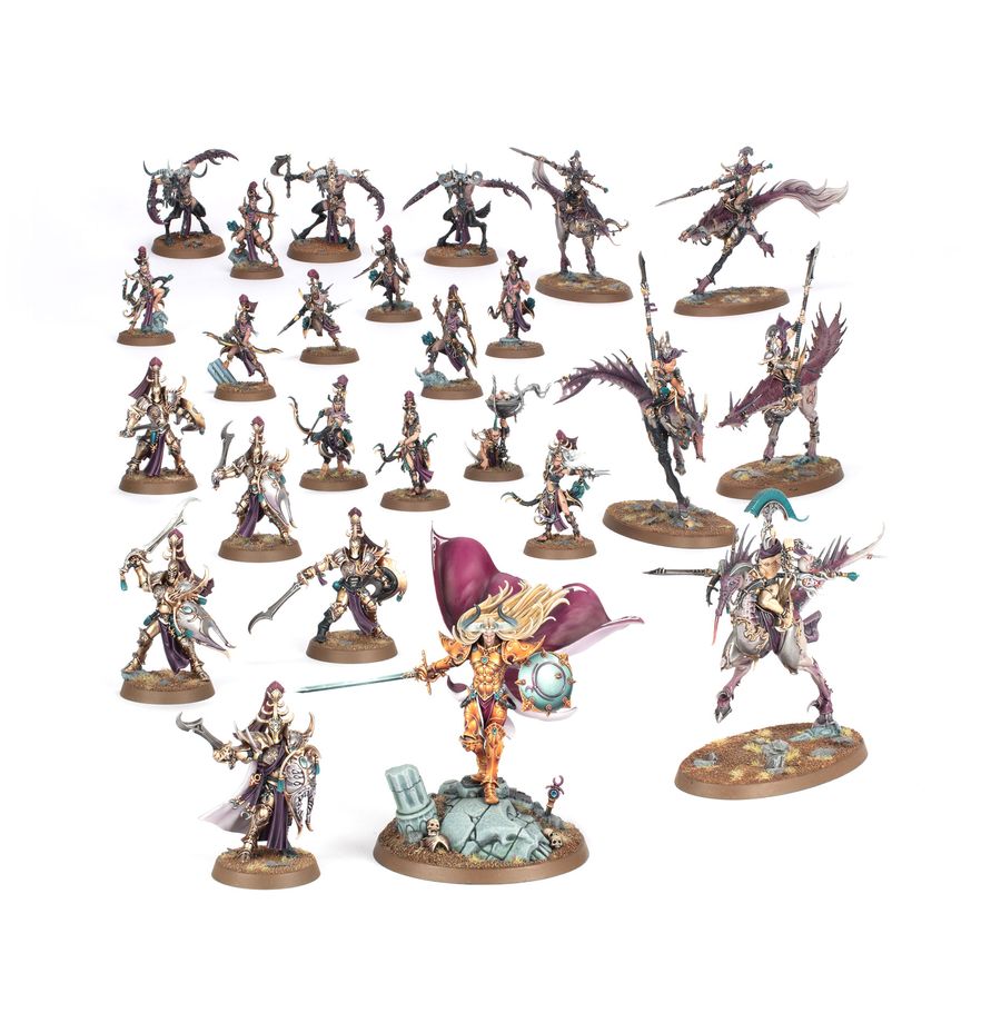 Warhammer Age of Sigmar: Hedonites of Slaanesh Battleforce – The Decadent Host