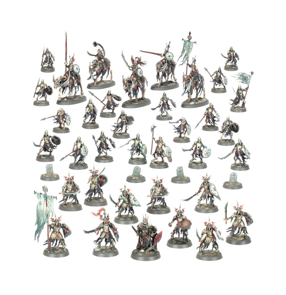 Warhammer Age of Sigmar: Spearhead - Soulblight Gravelords - Deathrattle Tomb Host