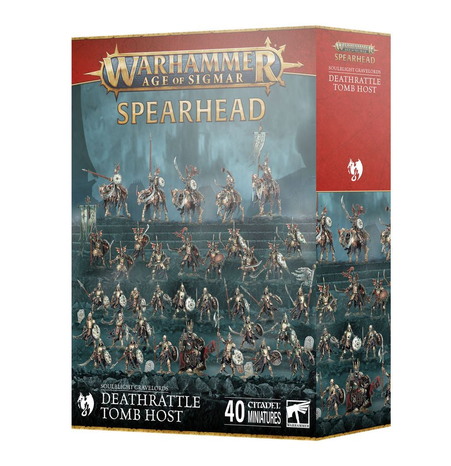 Warhammer Age of Sigmar: Spearhead - Soulblight Gravelords - Deathrattle Tomb Host