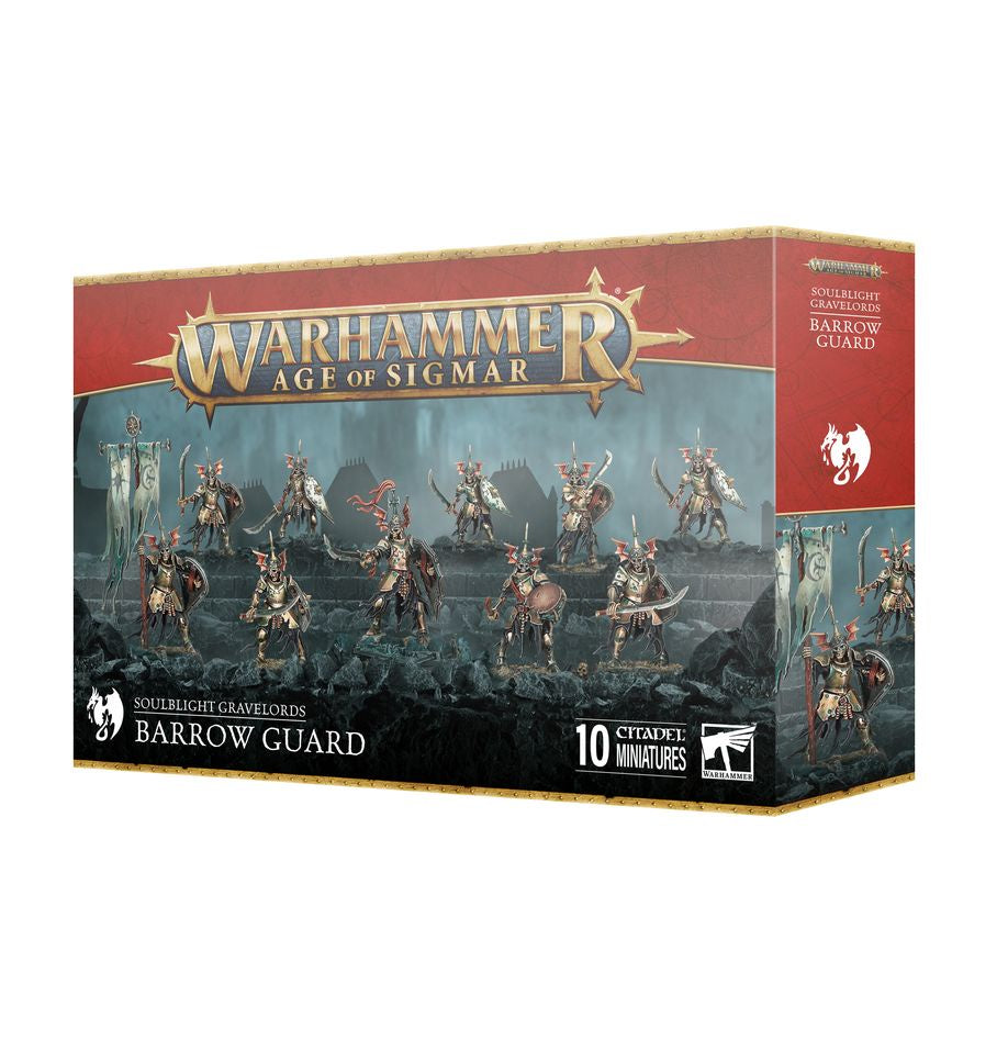 Warhammer Age of Sigmar: Soulblight Gravelords - Barrow Guard - Collector Store LLC