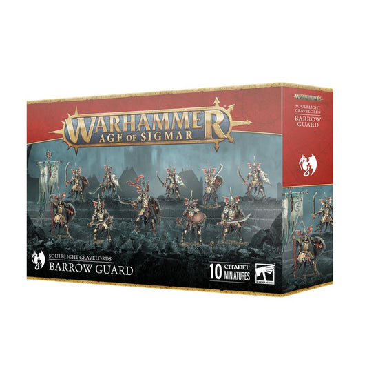 Warhammer Age of Sigmar: Soulblight Gravelords - Barrow Guard - Collector Store LLC