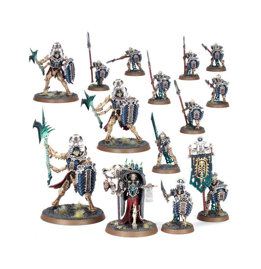 Warhammer Age of Sigmar: Regiments of Renown - Ossiarch Bonereapers - Heralds of the Bone-tithe