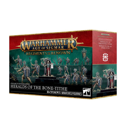 Warhammer Age of Sigmar: Regiments of Renown - Ossiarch Bonereapers - Heralds of the Bone-tithe