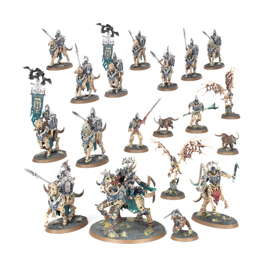 Warhammer Age of Sigmar: Spearhead - Ossiarch Bonereapers - Kavalos Vanguard