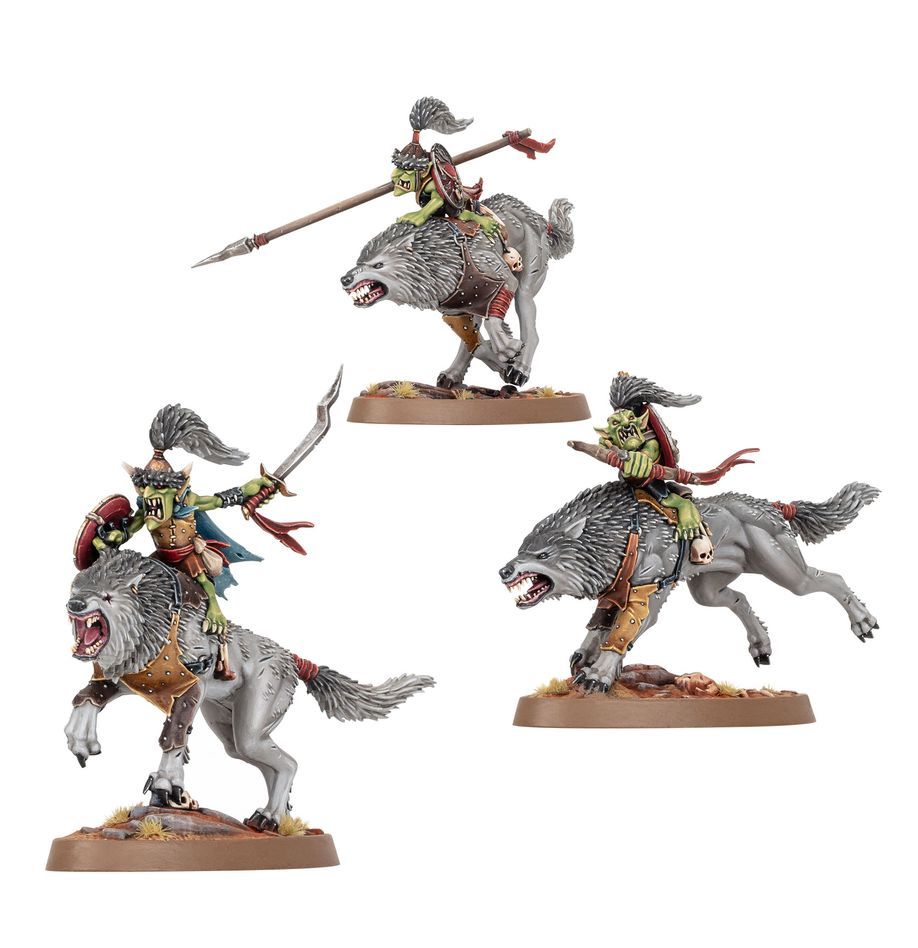 Warhammer Age of Sigmar: Spearhead - Gloomspite Gitz - Snarlpack Huntaz