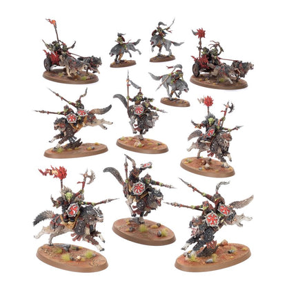 Warhammer Age of Sigmar: Spearhead - Gloomspite Gitz - Snarlpack Huntaz