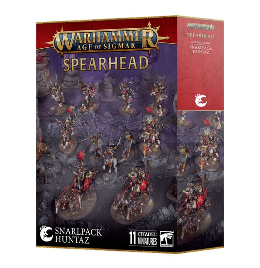 Warhammer Age of Sigmar: Spearhead - Gloomspite Gitz - Snarlpack Huntaz
