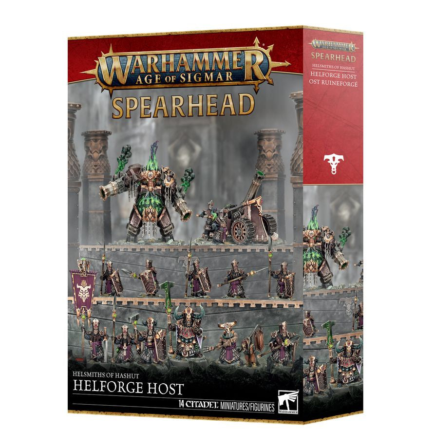 Warhammer Age of Sigmar: Spearhead - Helsmiths of Hashut – Helforge Host